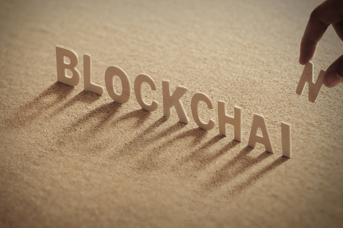 Blockchain Buchstaben