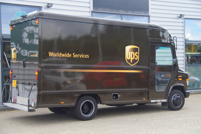 Transporter von UPS
