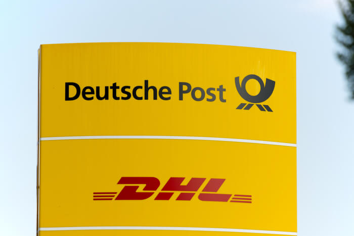 Deutsche Post DHL Schild