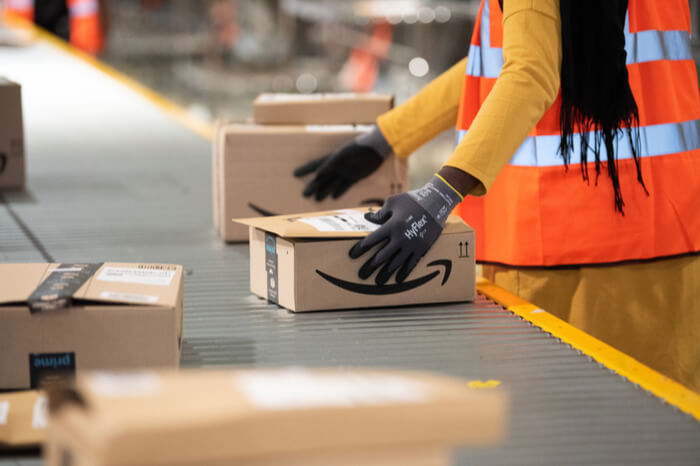 Amazon Logistikarbeiter