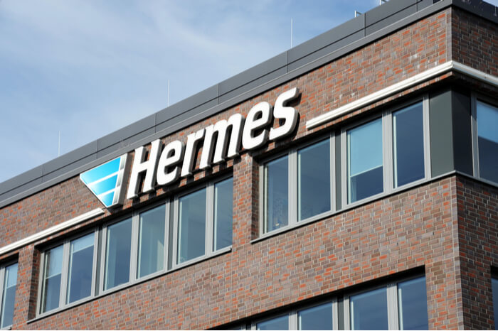 Hermes Logo Zentrale
