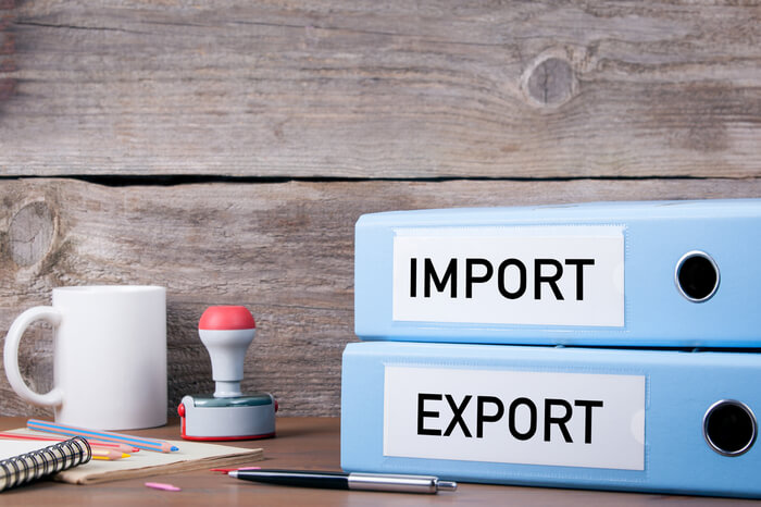 Ordner mit Import und Export