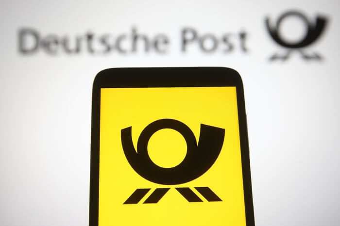Deutsche Post Logo Smartphone