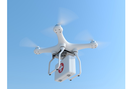 Drohne für medizinische Notfälle