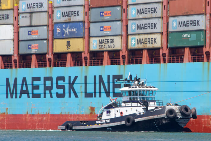 Maersk Schiff